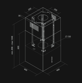 Quadro Pro Black Matt Gesture Control