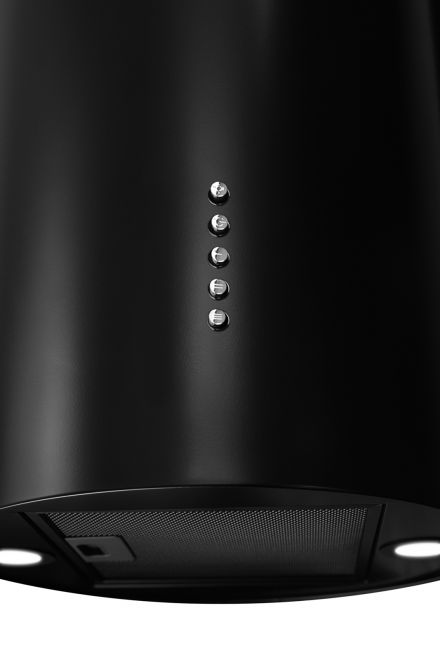 Ostrůvkové digestoře Cylindro Eco Black Matt - Matná černá - obrázek produktu 7