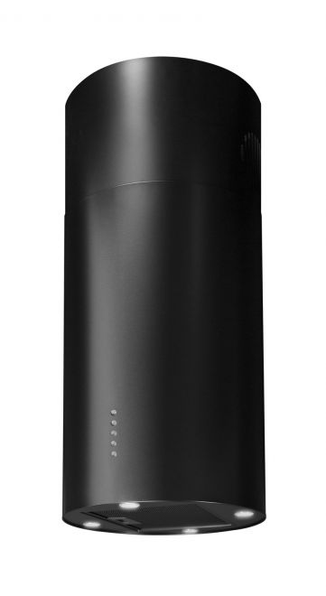 Ostrůvkové digestoře Cylindro Eco 4LED Black Matt - Matná černá - obrázek produktu 4