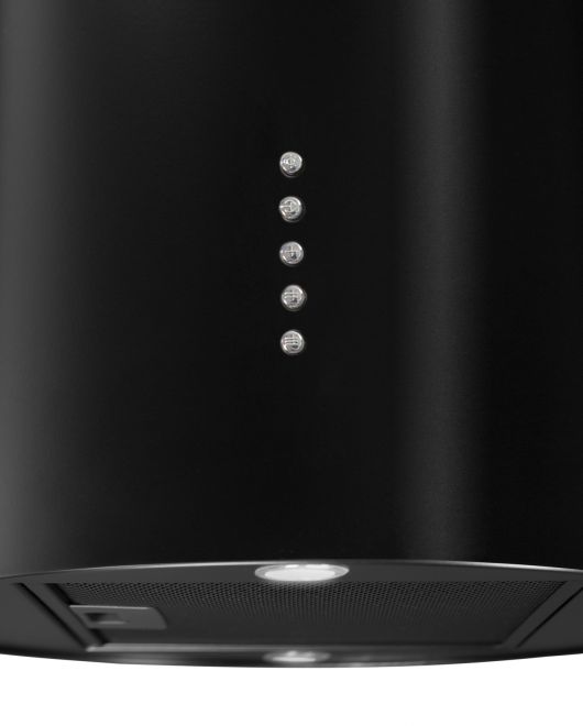 Ostrůvkové digestoře Cylindro Eco 4LED Black Matt - Matná černá - obrázek produktu 7