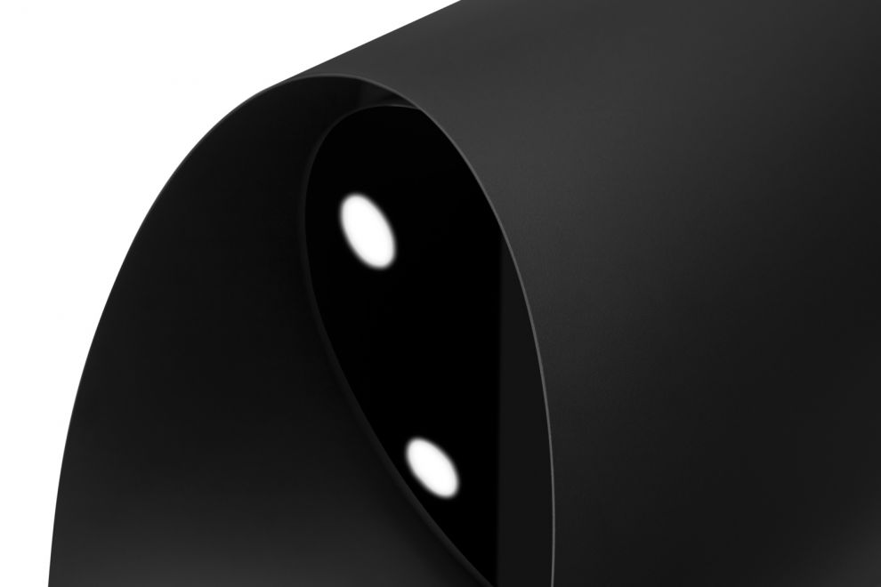 Ostrůvkové digestoře Hiro Black Matt - Matná černá - obrázek produktu 7