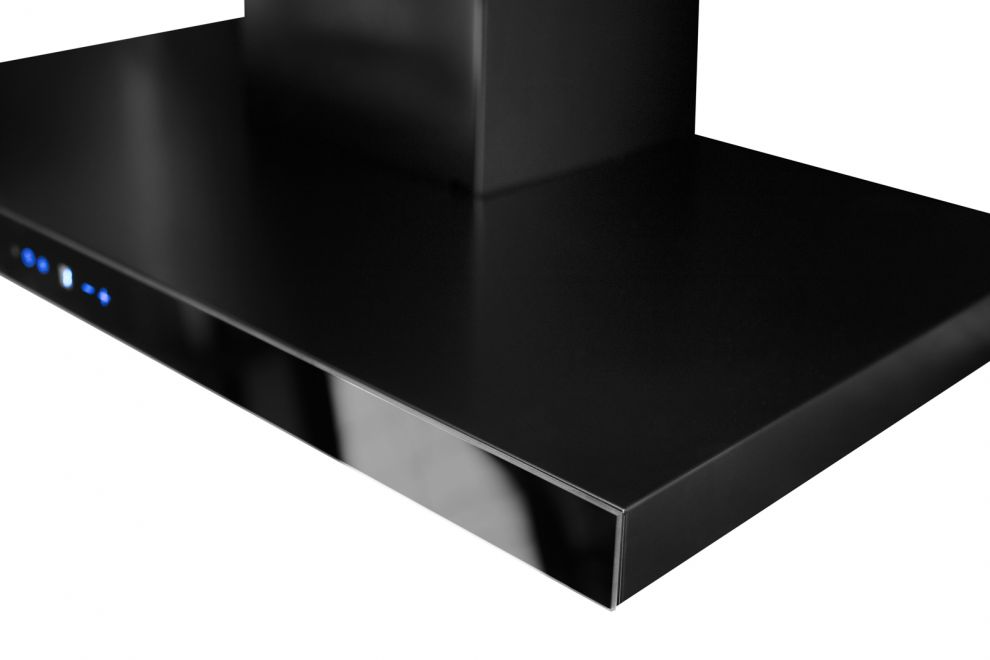 Komínové digestoře Sento OR Strips Black Matt - Matná černá - obrázek produktu 7