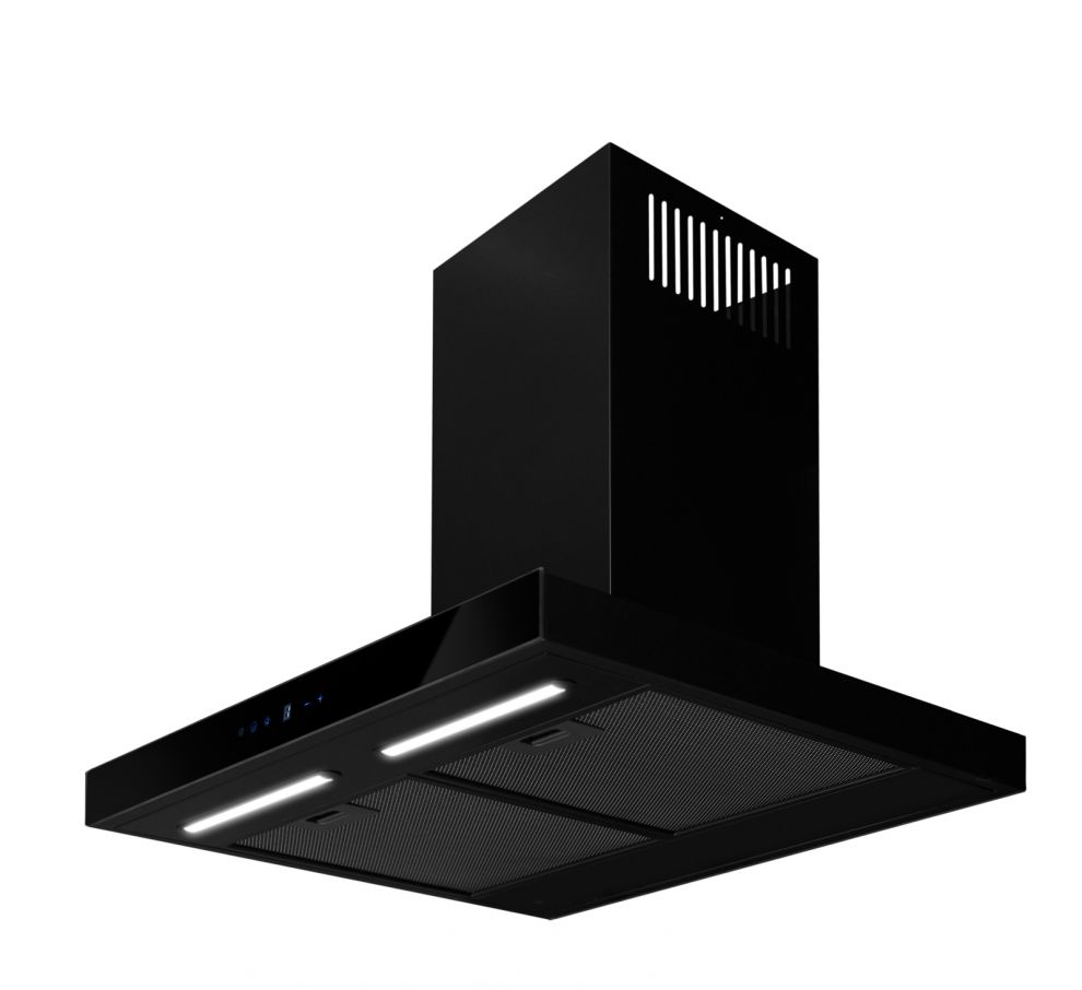 Komínové digestoře Sento OR Strips Black Matt - Matná černá - obrázek produktu 10