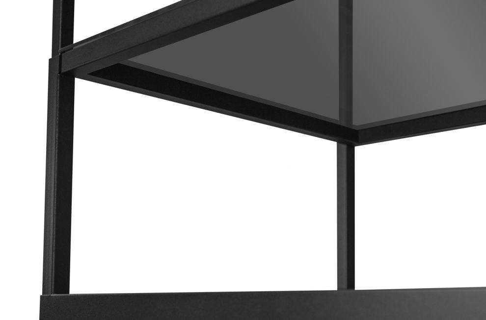 Ostrůvkové digestoře Alvar Glass Black Matt - Matná černá - obrázek produktu 8