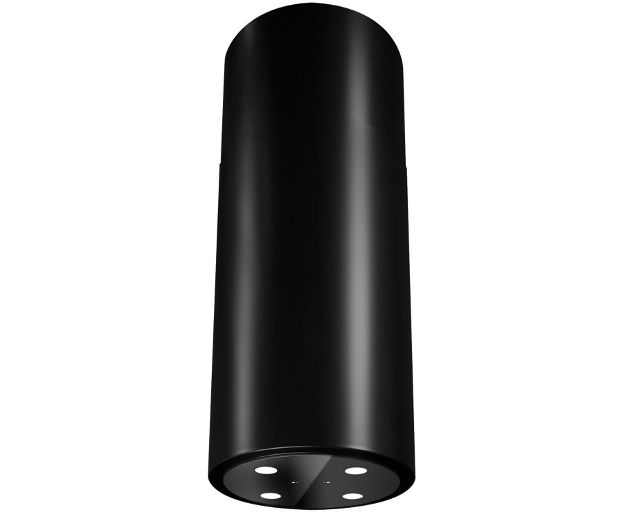 Ostrůvkové digestoře Tubo Black Matt Gesture Control - Matná černá - obrázek produktu