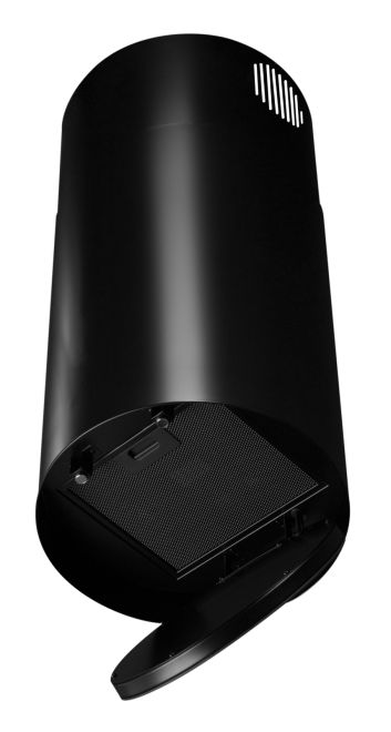Ostrůvkové digestoře Tubo Black Matt Gesture Control - Matná černá - obrázek produktu 9