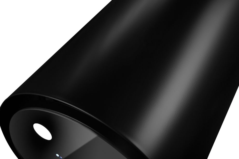 Ostrůvkové digestoře Tubo Black Matt Gesture Control - Matná černá - obrázek produktu 7