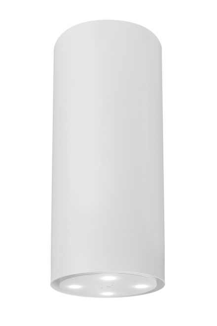 Ostrůvkové digestoře Tubo White Matt Gesture Control - Matná bílá - obrázek produktu 3