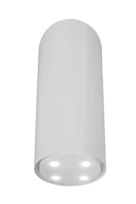 Ostrůvkové digestoře Tubo White Matt Gesture Control - Matná bílá - obrázek produktu 5