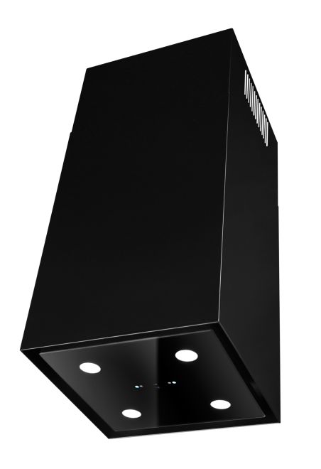 Ostrůvkové digestoře Quadro Pro Black Matt Gesture Control - Matná černá - obrázek produktu 12