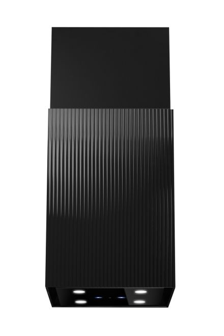 Ostrůvkové digestoře Quadro Moderno Glass Black Gesture Control - Černá - obrázek produktu 5