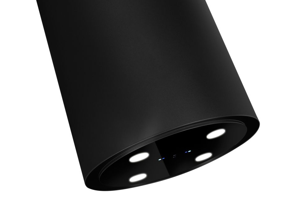Komínové digestoře Tubo OR Black Matt Gesture Control - Matná černá - obrázek produktu 12