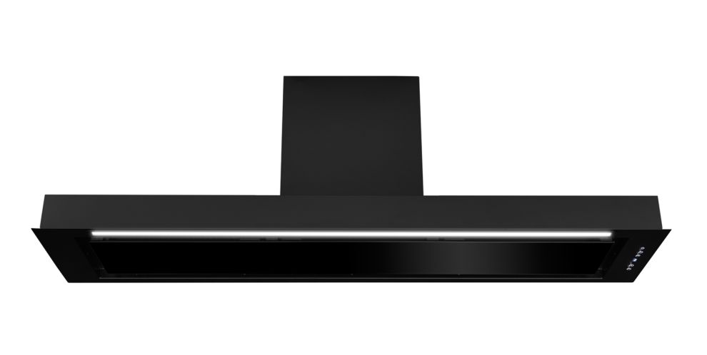 Podstavné digestoře Micra Black Matt 120 cm - Matná černá - obrázek produktu 3