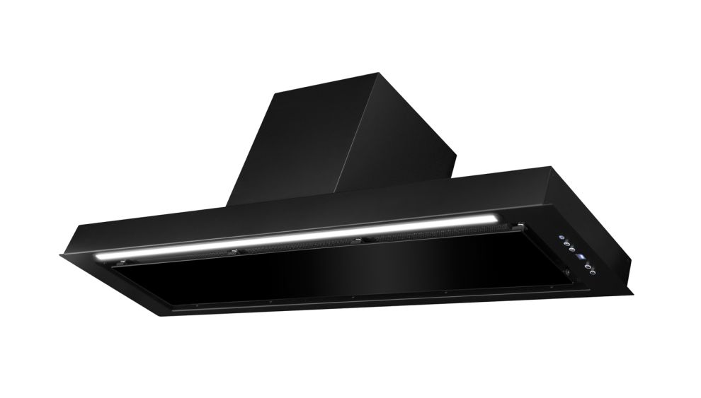 Podstavné digestoře Micra Black Matt 120 cm - Matná černá - obrázek produktu 7