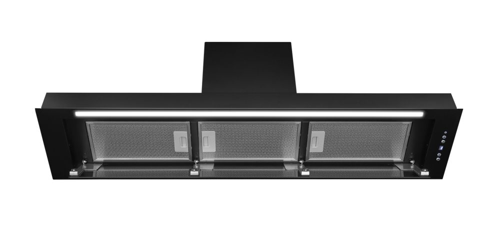 Podstavné digestoře Micra Black Matt 120 cm - Matná černá - obrázek produktu 9