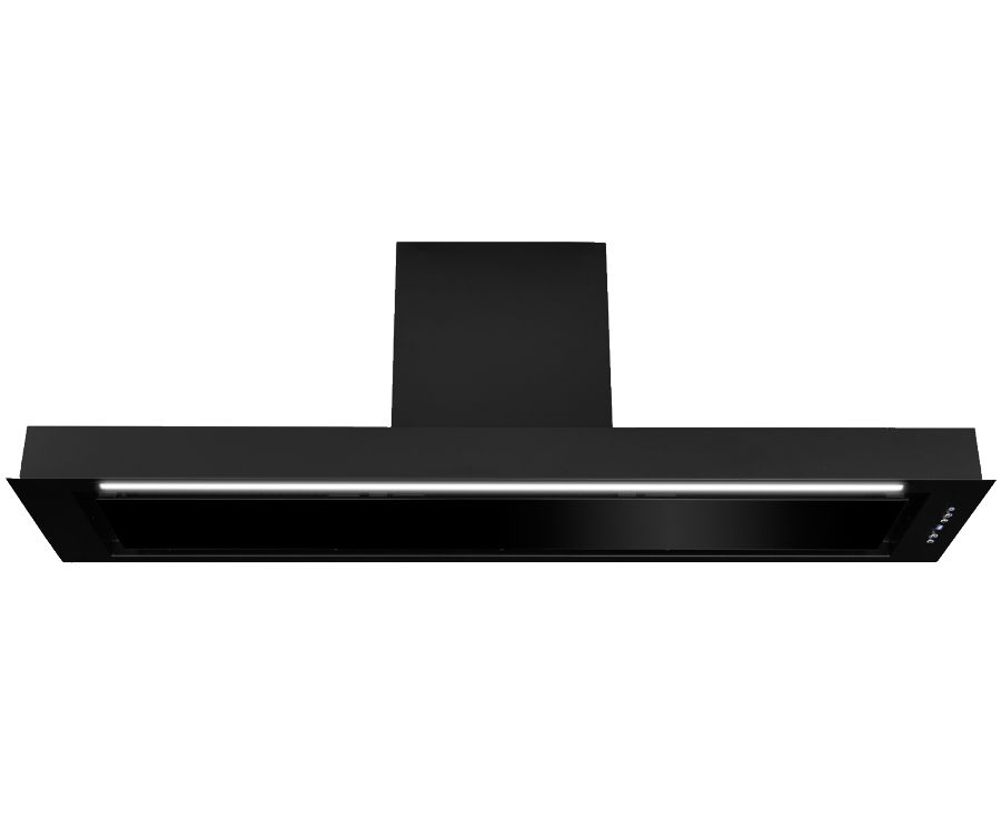 Podstavné digestoře Micra Black Matt 120 cm - Matná černá - obrázek produktu