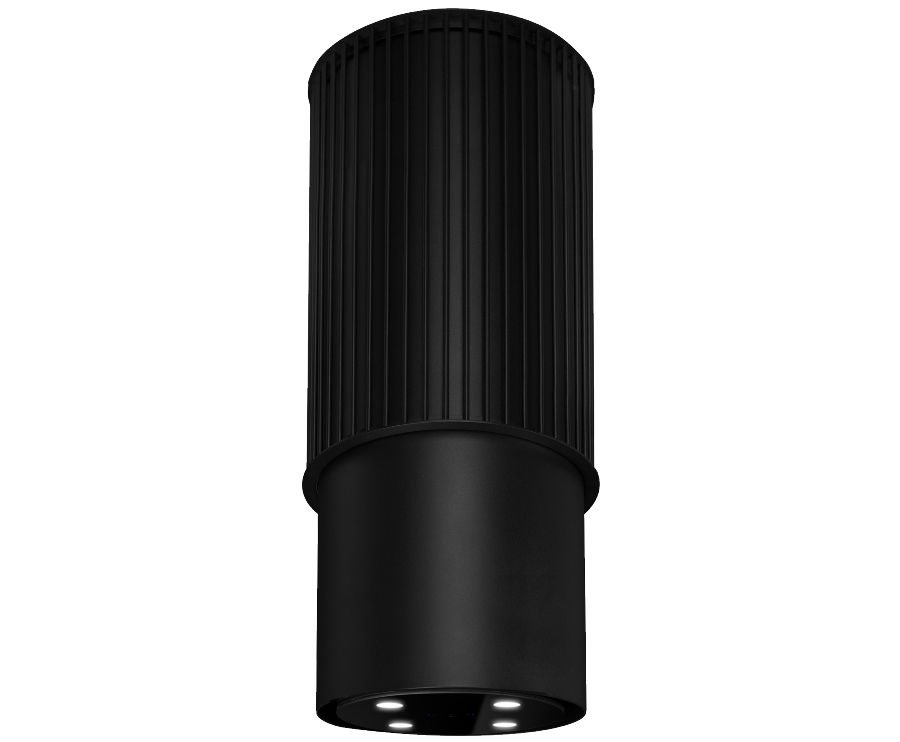 Ostrůvkové digestoře Voliera N3 Black-Black Gesture Control - Černá - obrázek produktu