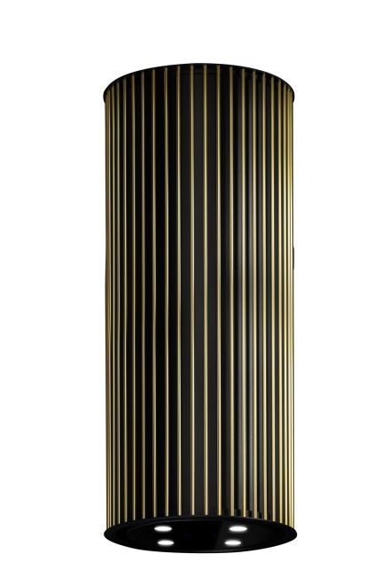 Ostrůvkové digestoře Voliera N1 Black-Gold Gesture Control - Černá - obrázek produktu 6