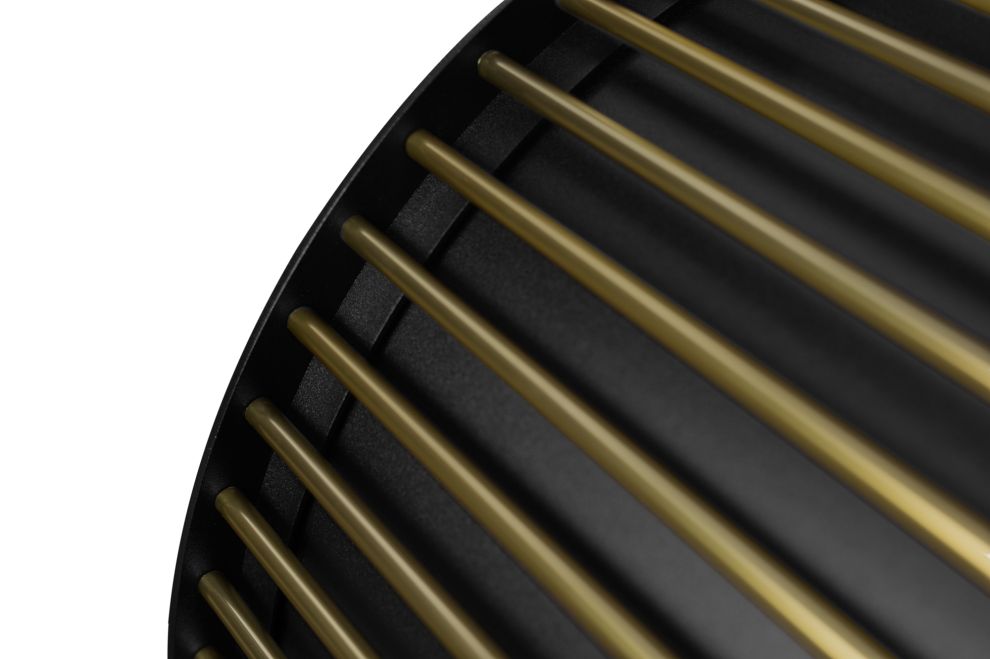 Ostrůvkové digestoře Voliera N3 Black-Gold - Černá - obrázek produktu 10