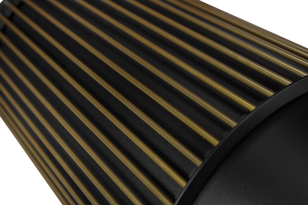 Ostrůvkové digestoře Voliera N3 Black-Gold - Černá - obrázek produktu 9