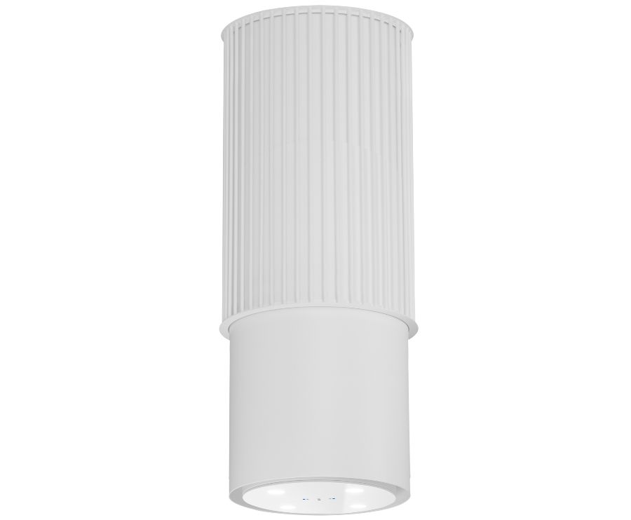 Ostrůvkové digestoře Voliera N3 White-White Gesture Control - Matná bílá - obrázek produktu