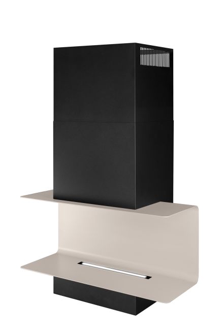 Komínové digestoře C-Shelf Black-Kashmir Gesture Control - Černá - obrázek produktu 4