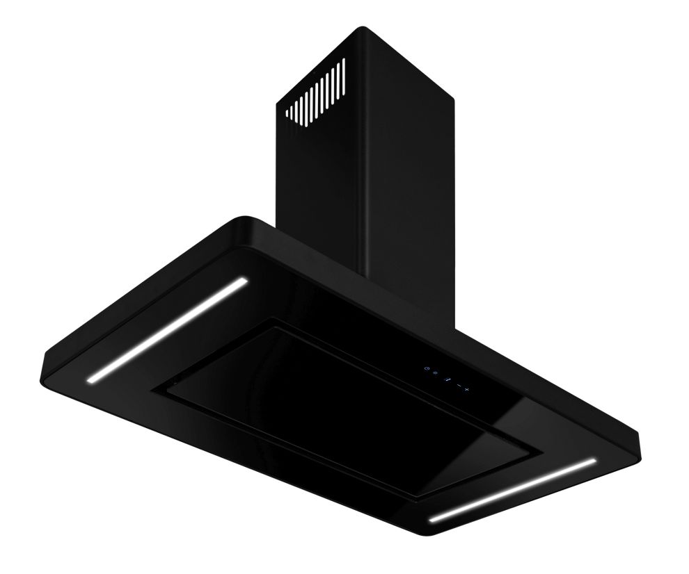 Ostrůvkové digestoře Decor Island Black Matt - Matná černá - obrázek produktu 5