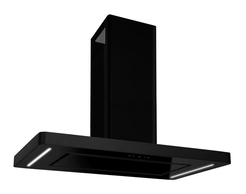 Ostrůvkové digestoře Decor Island Black Matt - Matná černá - obrázek produktu 11