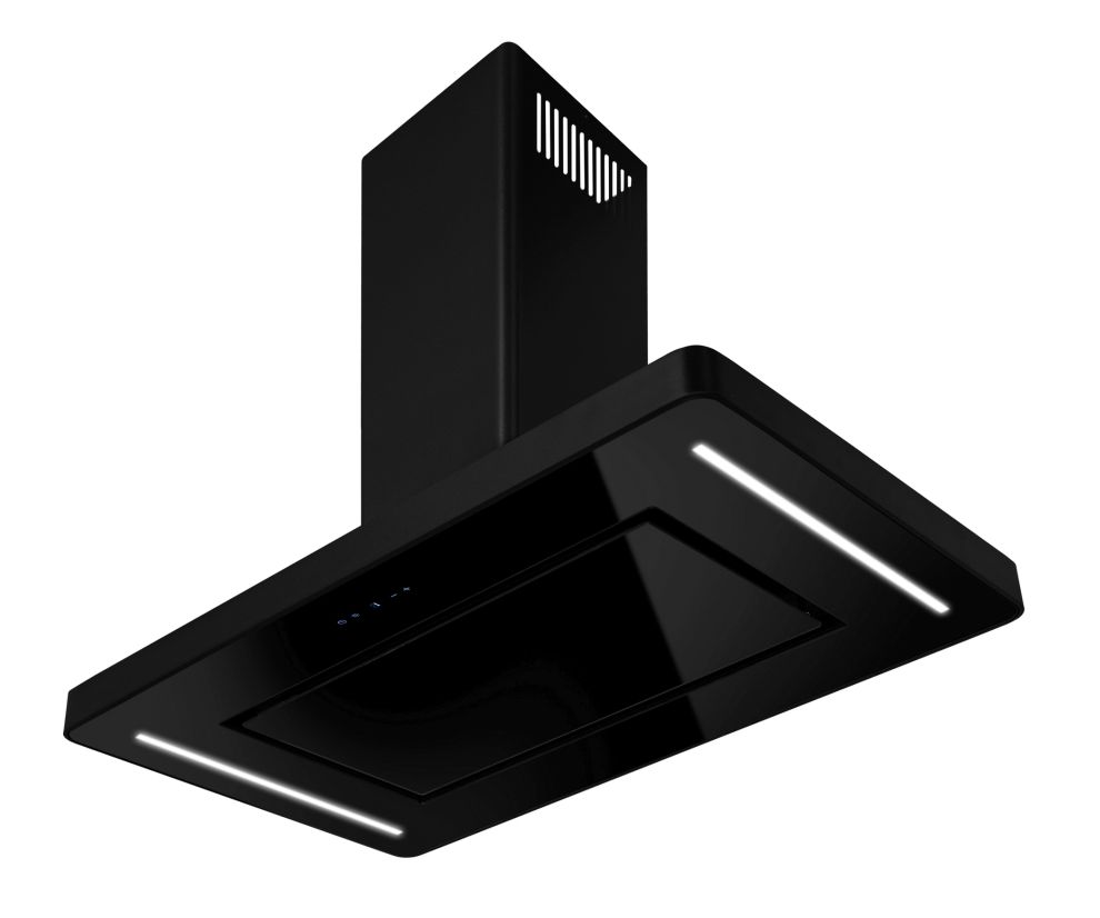 Ostrůvkové digestoře Decor Island Black Matt - Matná černá - obrázek produktu 12