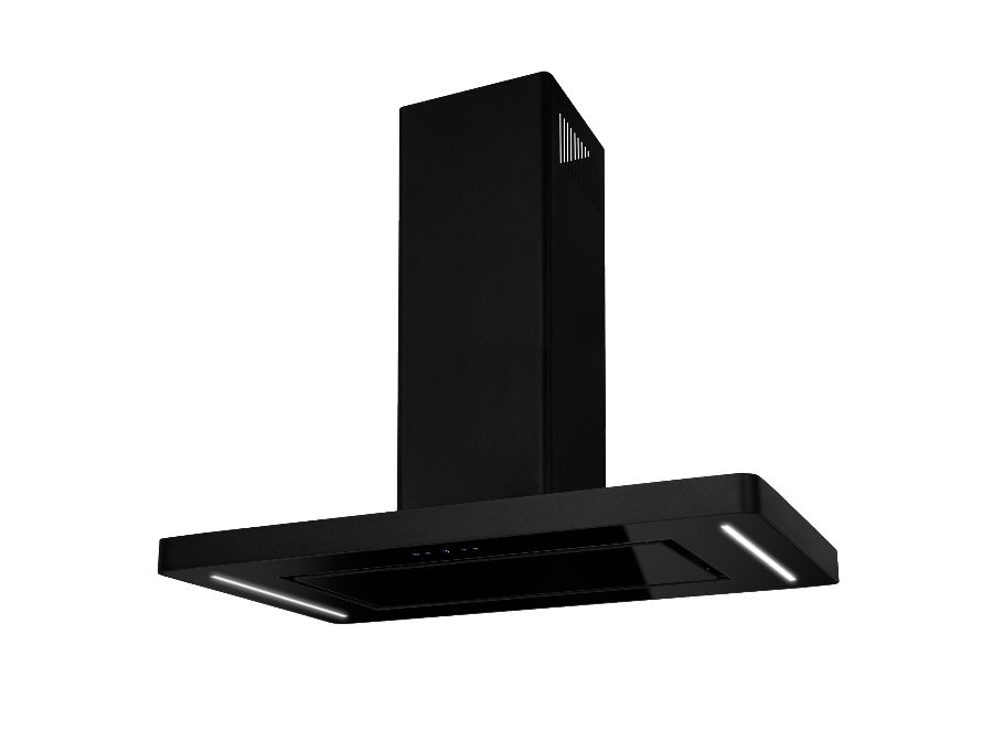 Ostrůvkové digestoře Decor Island Black Matt - Matná černá - obrázek produktu