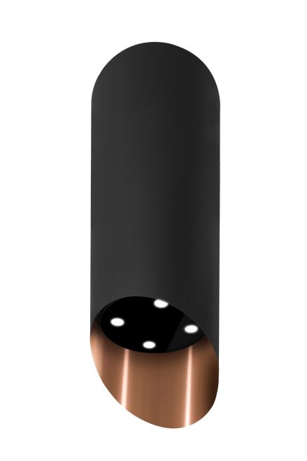 Ostrůvkové digestoře Hiro Color Black-Copper - Black Matt/Copper - obrázek produktu 3