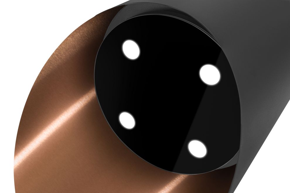 Ostrůvkové digestoře Hiro Color Black-Copper - Black Matt/Copper - obrázek produktu 7