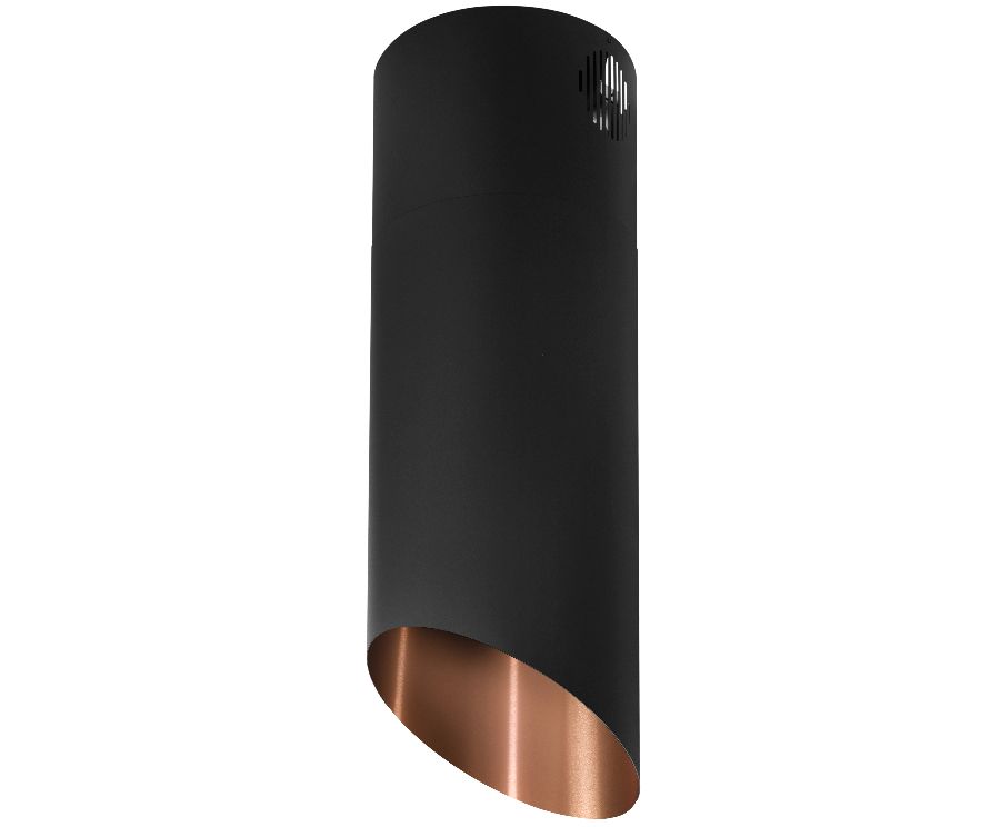 Ostrůvkové digestoře Hiro Color Black-Copper - Black Matt/Copper - obrázek produktu