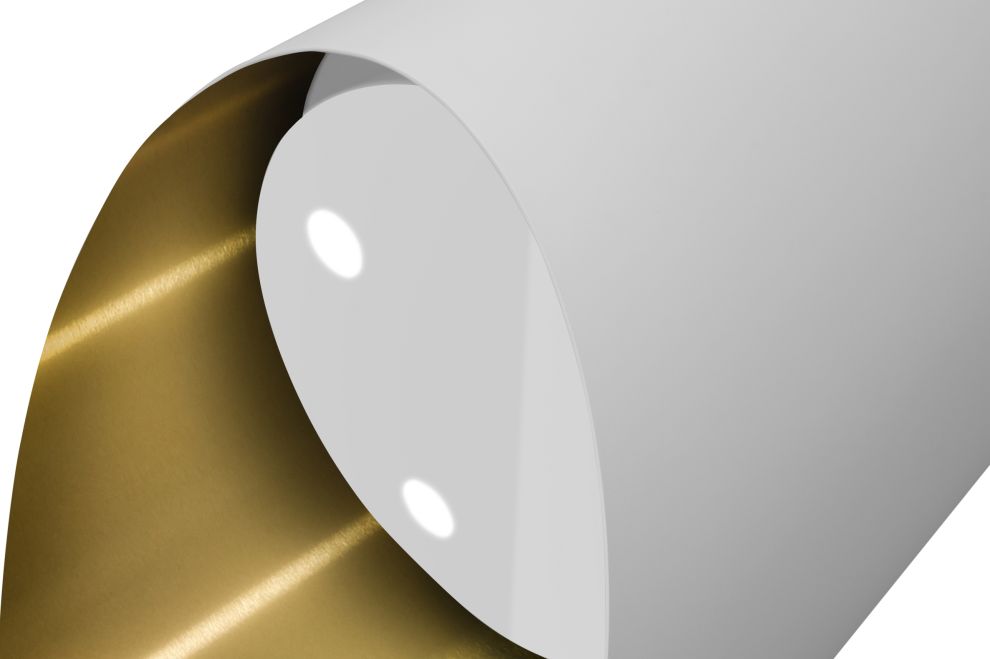 Komínové digestoře Hiro OR Color White-Gold - White Matt/Gold - obrázek produktu 7