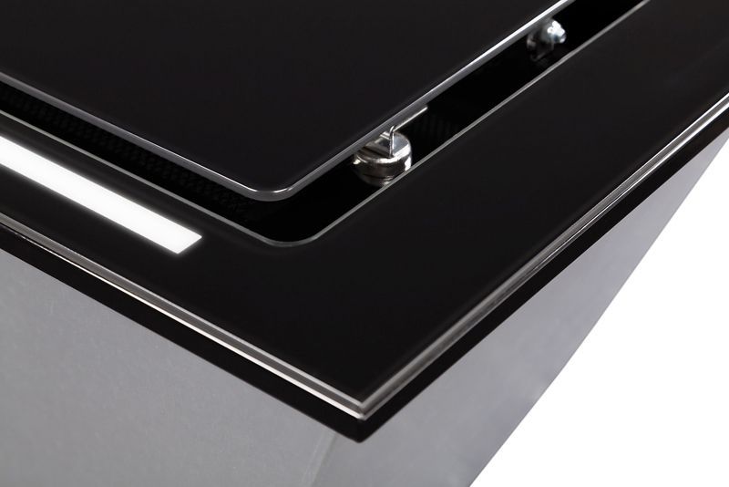 Podstavné digestoře Lando Glass Black Gesture Control - Černá - obrázek produktu 7