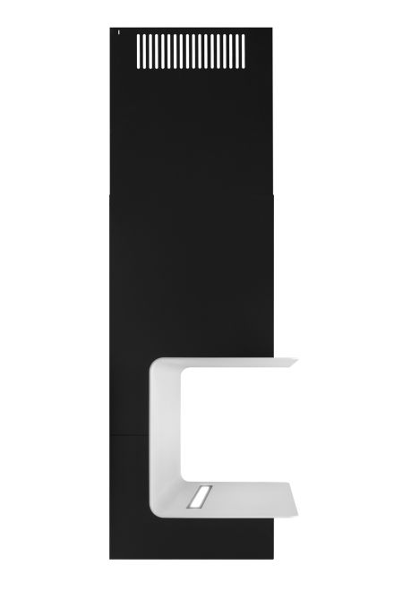 Komínové digestoře C-Shelf Black-White Gesture Control - Matná černá - obrázek produktu 9