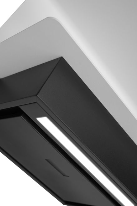 Komínové digestoře C-Shelf Black-White Gesture Control - Matná černá - obrázek produktu 10