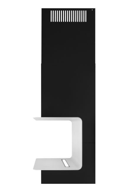 Komínové digestoře C-Shelf Black-White Gesture Control - Matná černá - obrázek produktu 5