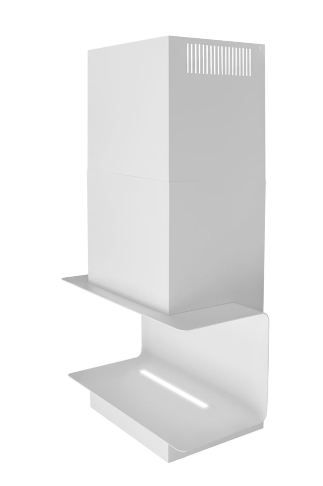 C-Shelf White-White Gesture Control