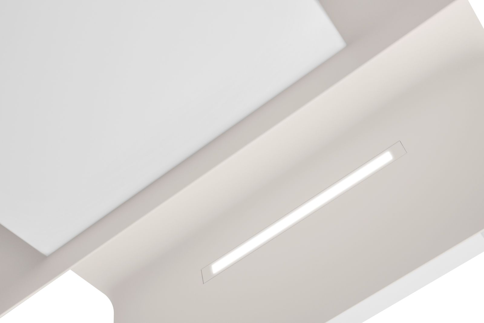 C-Shelf White-Kashmir Gesture Control