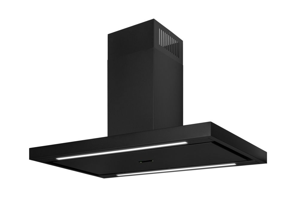 Ostrůvkové digestoře Magnetic Island Black Matt Gesture Control - Matná černá - obrázek produktu 5