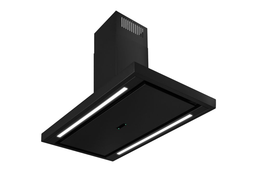 Ostrůvkové digestoře Magnetic Island Black Matt Gesture Control - Matná černá - obrázek produktu 10