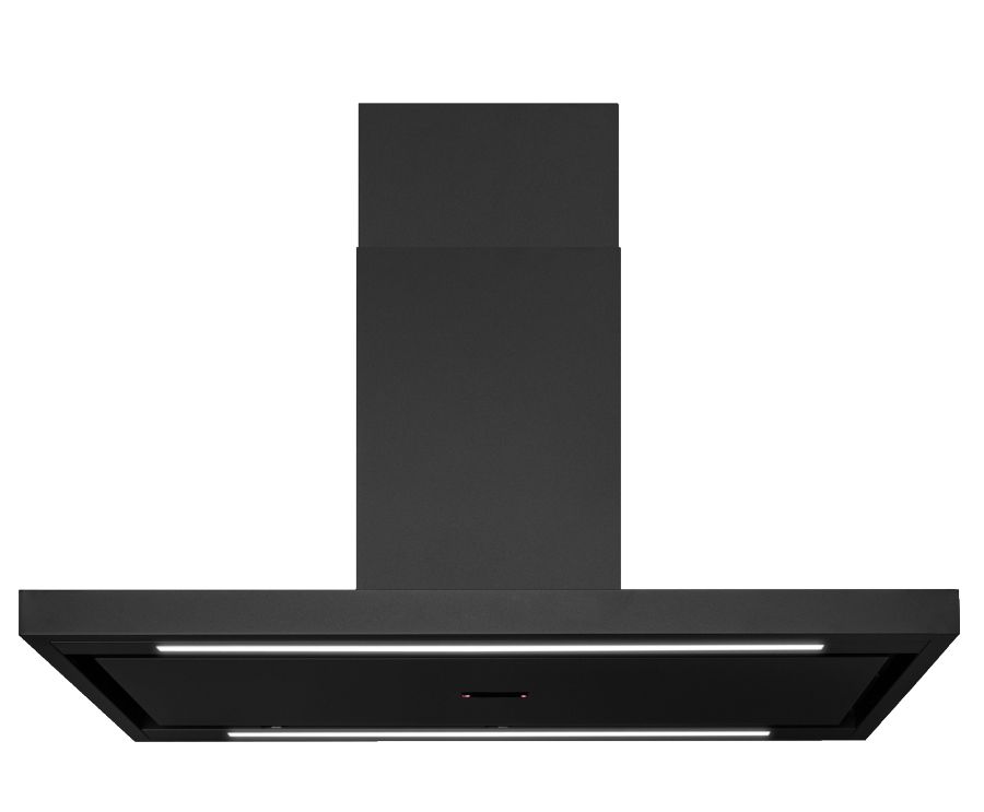 Ostrůvkové digestoře Magnetic Island Black Matt Gesture Control - Matná černá - obrázek produktu