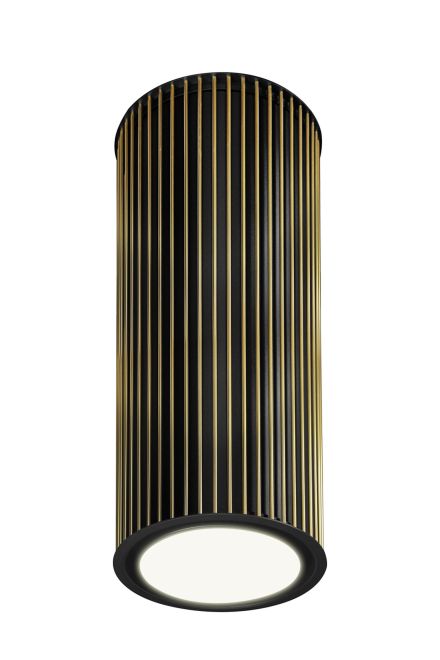 Ostrůvkové digestoře Voliera N1 Black-Gold Gesture Control - Matná černá - obrázek produktu 3