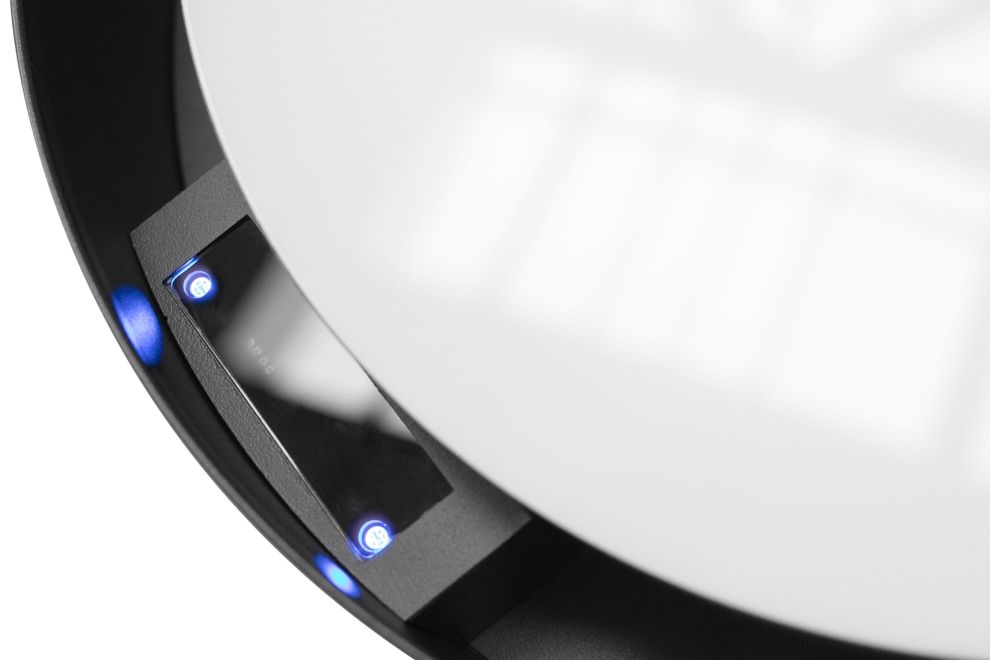 Ostrůvkové digestoře Voliera N1 Black-Gold Gesture Control - Matná černá - obrázek produktu 7