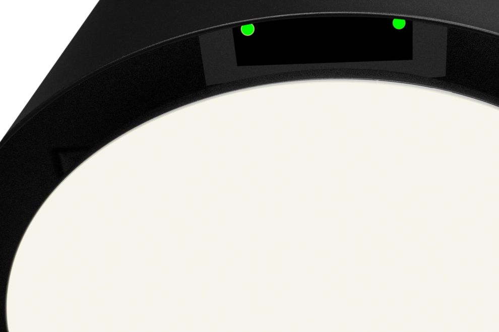 Ostrůvkové digestoře Voliera N1 Black-Gold Gesture Control - Matná černá - obrázek produktu 9