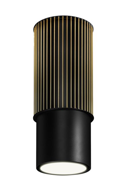 Ostrůvkové digestoře Voliera N3 Black-Gold Gesture Control - Matná černá - obrázek produktu 4