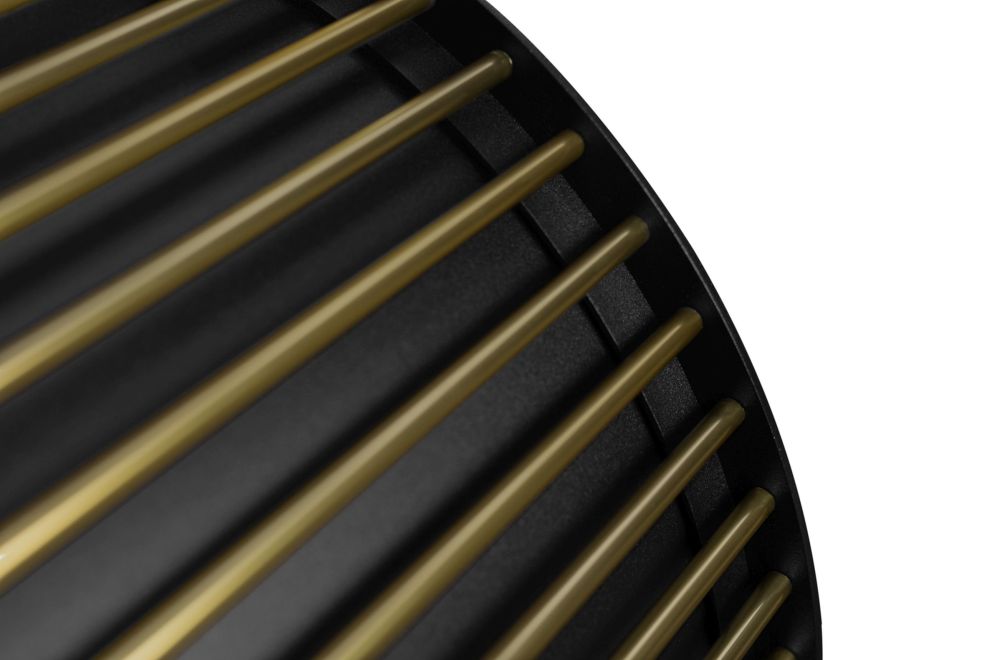 Ostrůvkové digestoře Voliera N3 Black-Gold Gesture Control - Matná černá - obrázek produktu 7