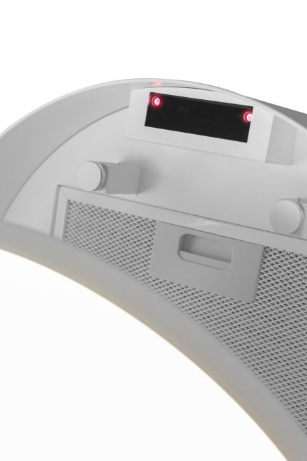 Ostrůvkové digestoře Voliera N1 White-White Gesture Control - Matná bílá - obrázek produktu 7