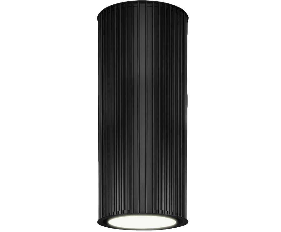 Ostrůvkové digestoře Voliera N1 Black-Black Gesture Control - Matná černá - obrázek produktu